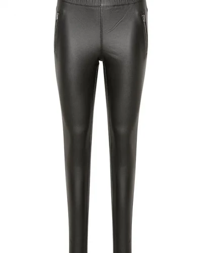 PANTALON SIMILI CUIR KAFFE