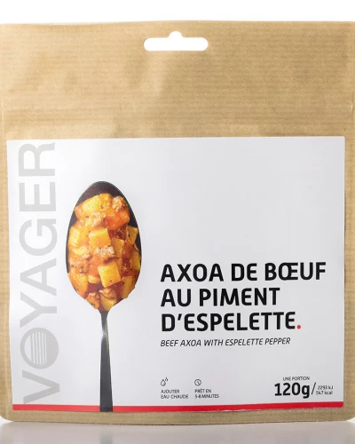 Repas lyophilisé Axoa de boeuf